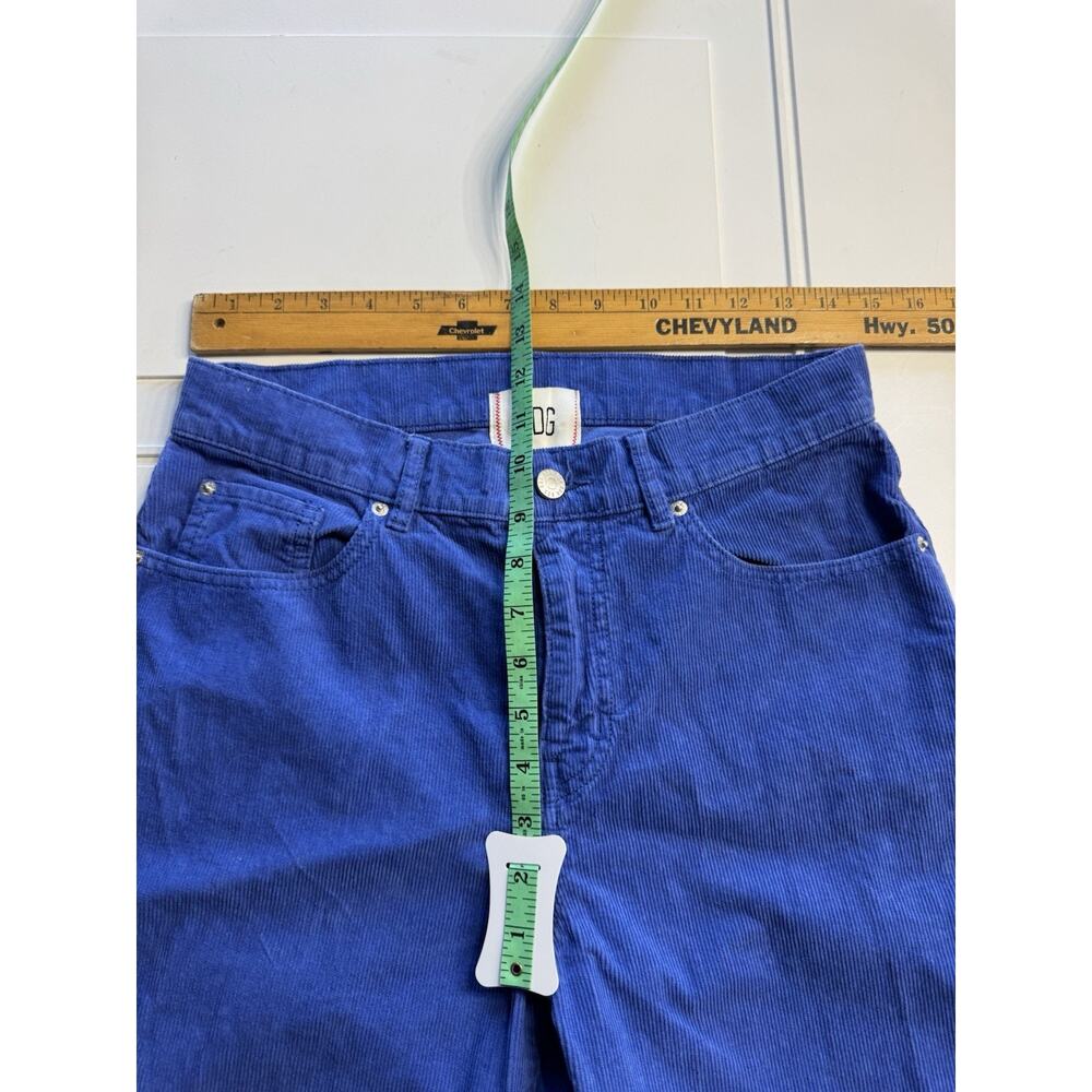 BDG Urban Outfitters Pegged Cowboy Blue High Rise Corduroy Pants Trousers 28 - Picture 3 of 6